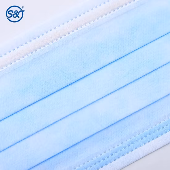 SJ En14683 FDA Máscara facial de alta qualidade 3ply Máscara médica Earloop descartável e confortável
